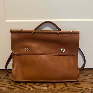 Vintage Leather Briefcase